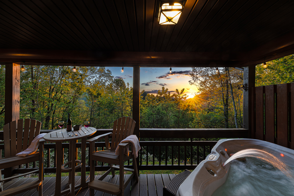 Sky View JEM couples escape log cabin